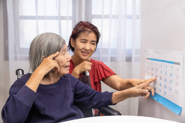 speech therapy for old woman